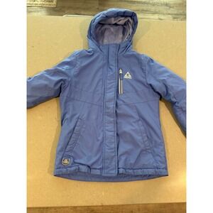 Gerry Kids' Blue Hooded Winter Jacket Puffer Coat S-7/8‎ Insulated  no insert